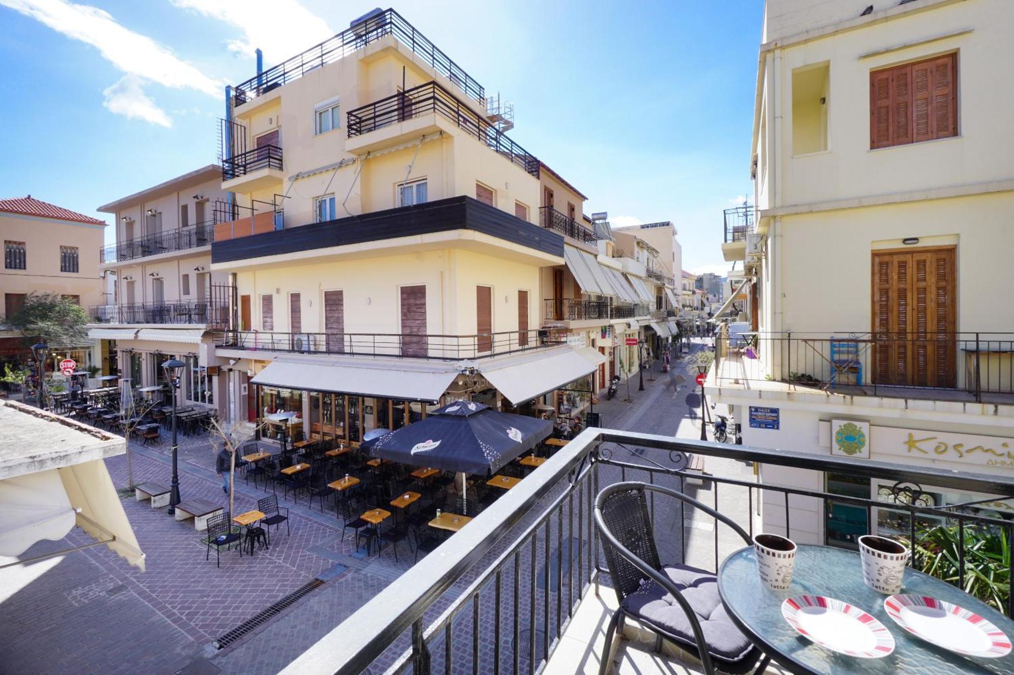 Mare I - Studio In Old Harbor Chrissi Akti Chania Exterior foto